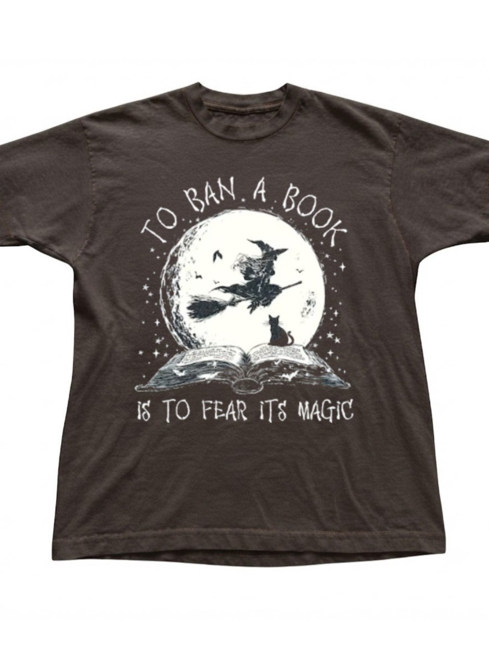 Reading Witch Library Halloween Bookworm Gift Gildan T-Shirt